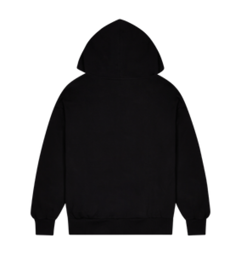 Dresy Męskie Trapstar Wildcard Chenille Zip Czarne | 06179-LNXW