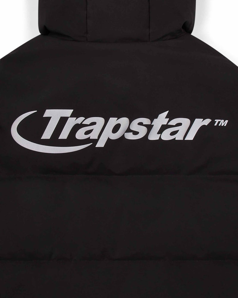 Odzież Wierzchnia Męskie Trapstar Hyperdrive Technical Puffer Czarne | 47239-CMNY