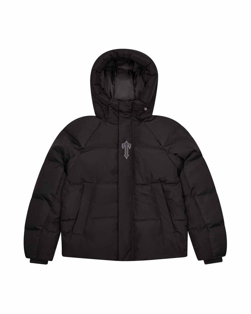 Odzież Wierzchnia Męskie Trapstar Irongate Arch Puffer AW23 Czarne | 56309-OSHL