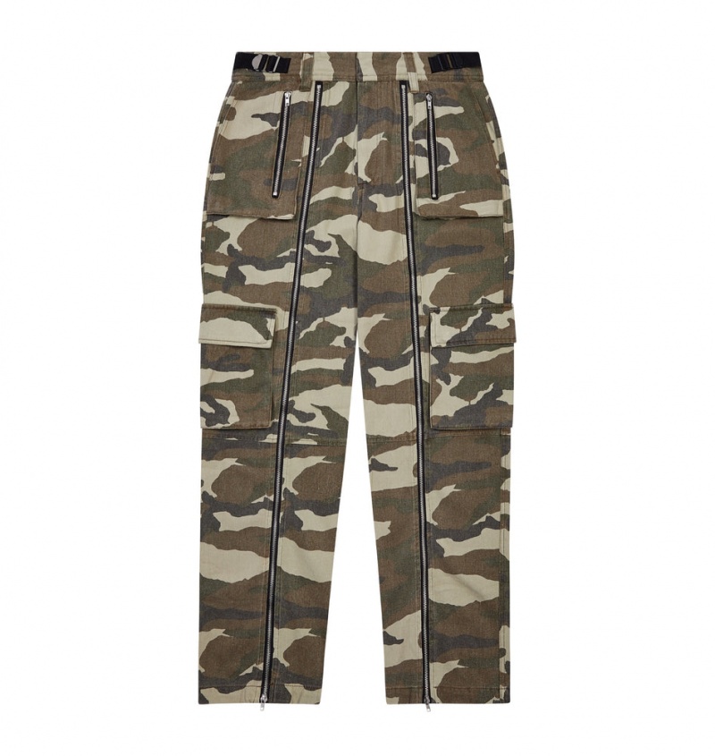 Spodnie Damskie Trapstar Cargo Camo | 57986-EAMN