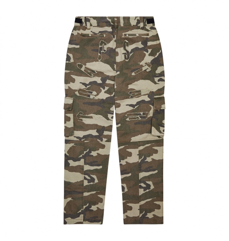 Spodnie Damskie Trapstar Cargo Camo | 57986-EAMN